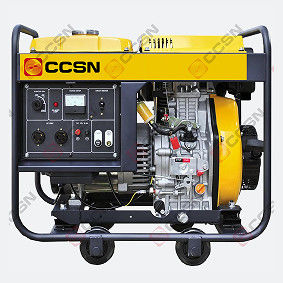 CCSN 5KW/6.25KVA φορητό οικιακό γεννητήρα ντίζελ τύπου ανοιχτού πλαισίου με διπλό καύσιμο