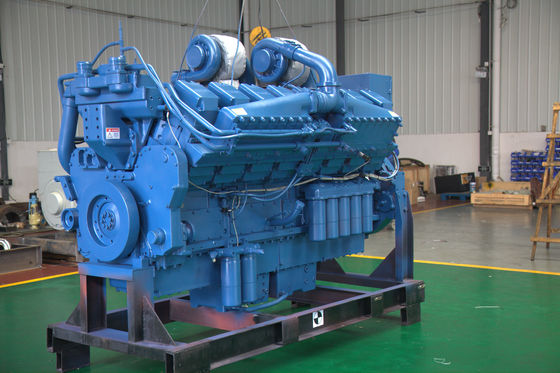 1000-2000KW βαρέος κινητήρας γεννήτριας ντίζελ 400V/230V