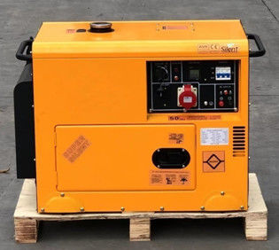 CCSN 6KW/8KVA Φορητή σιωπηλή γεννήτρια ντίζελ οικιακής χρήσης μονοφασική 220V τριφασική 380V χαμηλού θορύβου καθαρό χαλκό ATS co