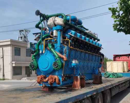 Ζύγος αναφοράς 12000 kg Συγκρότημα γεννήτριας ισχύος για μεγάλη ισχύ παραγωγής 3000 kW